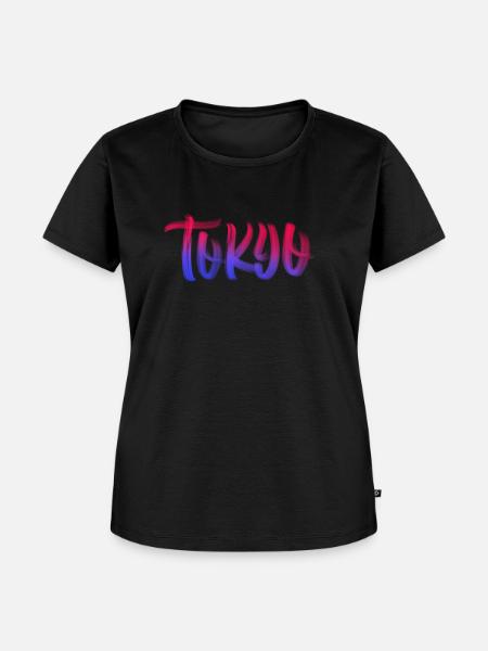 tokyo - Frauen Premium Bio T-Shirt - Schwarz