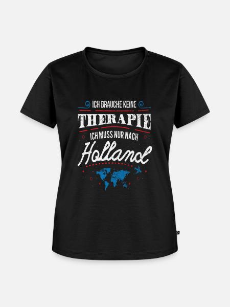 Holland - Frauen Premium Bio T-Shirt - Schwarz