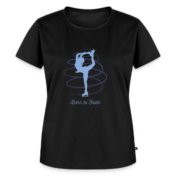 Patinage artistique Patinage - T-shirt Premium bio Femme - noir - Devant - Selfina (174cm)