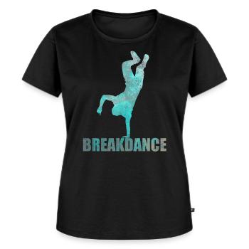 Streetdance Hip Hop Tanz Breakdance Geschenk - Frauen Premium Bio T-Shirt - Schwarz - Vorne - Selfina (174cm)
