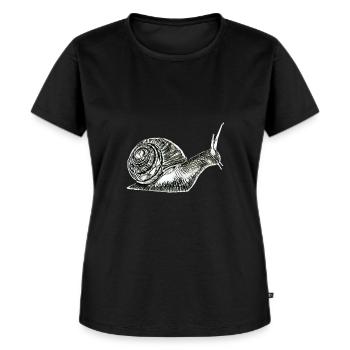 slug - Women's Premium Organic T-shirt - black - Front - Selfina (174cm)