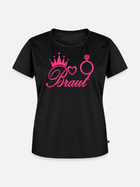 Die Braut - Frauen Premium Bio T-Shirt - Schwarz
