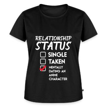 Anime Manga Funny Funny Saying Gift Baku - Women's Premium Organic T-shirt - black - Front - Selfina (174cm)