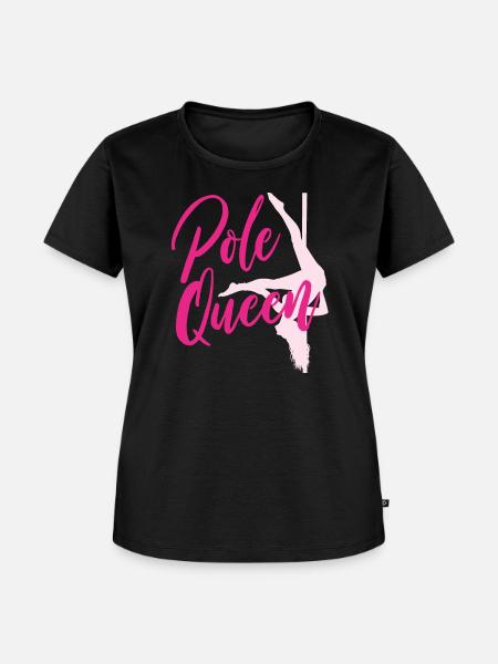 Pole Dance Queen - Frauen Premium Bio T-Shirt - Schwarz