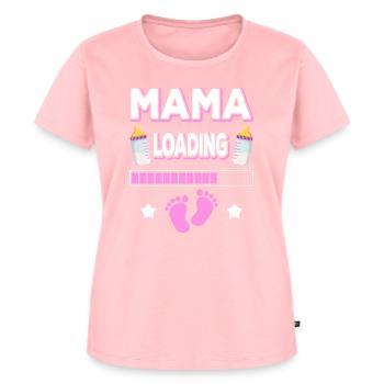 Maman Chargement Maman Mères Maman Maman Fête des mères - T-shirt Premium bio Femme - rose - Devant - AI Model Female 172 dark (172cm)
