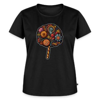 Mignonne Dent Halloween Costume Halloween Party - T-shirt Premium bio Femme - noir - Devant - Selfina (174cm)