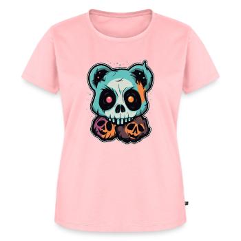 Halloween Zombie Panda Costume Halloween Party - T-shirt Premium bio Femme - rose - Devant - AI Model Female 172 dark (172cm)