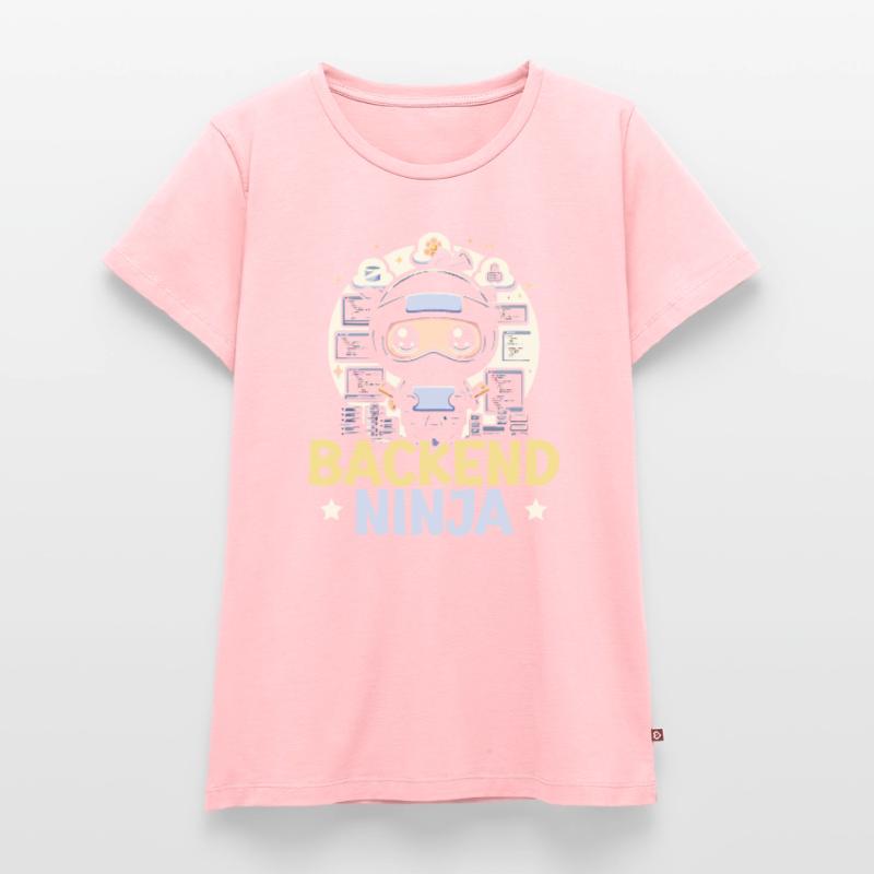 Backend-Entwickler Programmierung Softwareprogrammierer Frauen Premium Bio T-Shirt