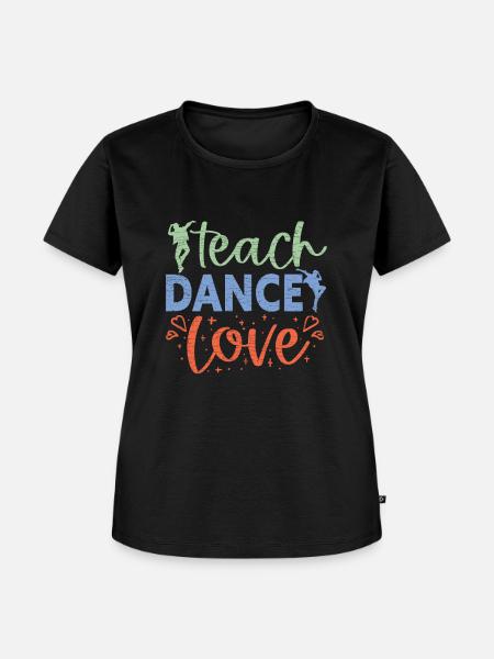 Tänzer Tanzlehrer - Frauen Premium Bio T-Shirt - Schwarz