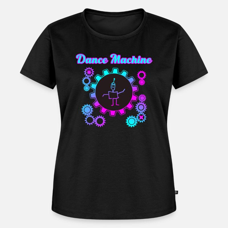 Dance Machine - Women's Premium Organic T-shirt - black