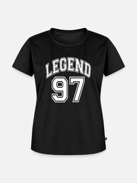 Legend 97 - Frauen Premium Bio T-Shirt - Schwarz