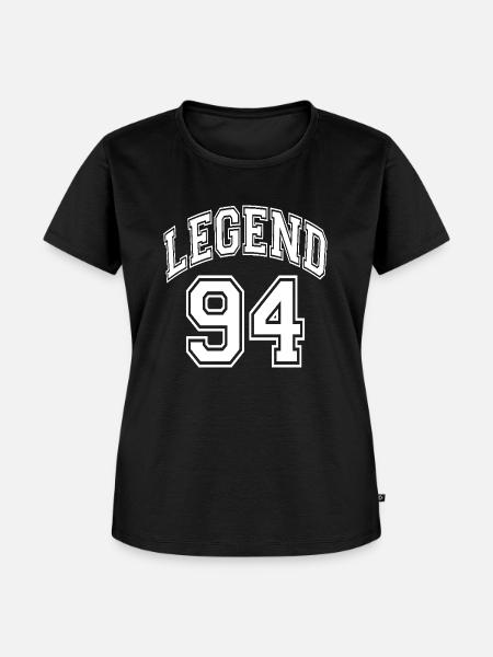 Legend 94 - Frauen Premium Bio T-Shirt - Schwarz