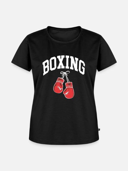 Boxen - Frauen Premium Bio T-Shirt - Schwarz