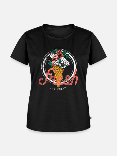 Frisch - Frauen Premium Bio T-Shirt - Schwarz