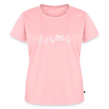 cycling - Women's Premium Organic T-shirt - rose - Front - AI Model Female 172 dark (172cm)
