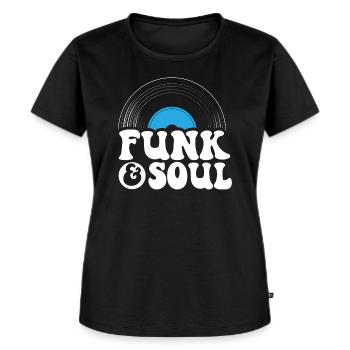 Funk Und Soul Musiker Song Komponist - Frauen Premium Bio T-Shirt - Schwarz - Vorne - Selfina (174cm)