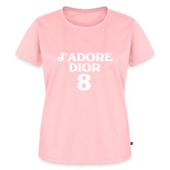 J'ADOREDIOR WHITE - Women's Premium Organic T-shirt - rose - Front - AI Model Female 172 dark (172cm)