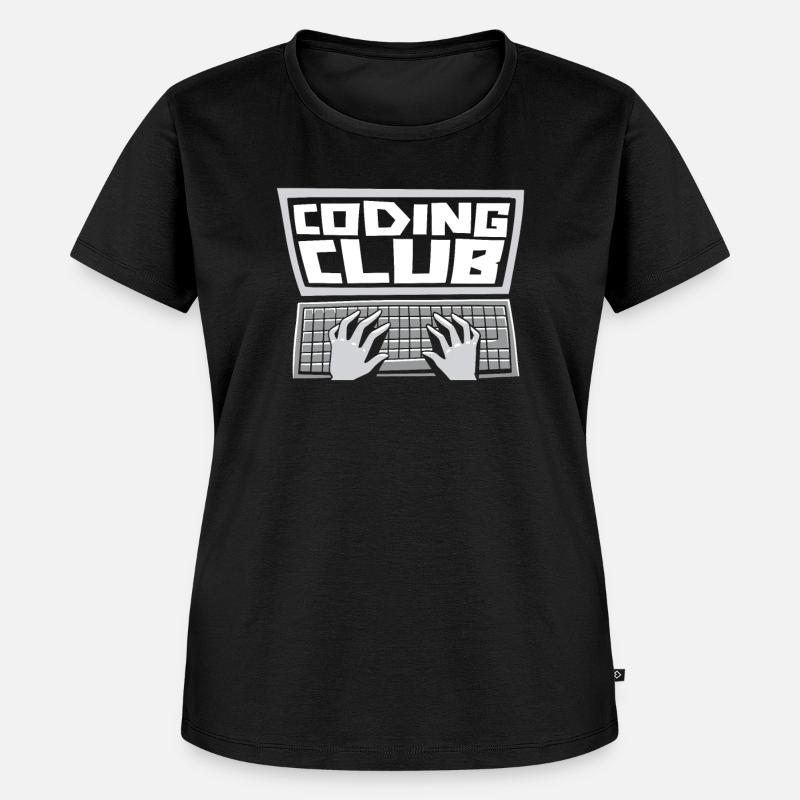 Programmeur Coder Développeur de logiciels - T-shirt Premium bio Femme - noir