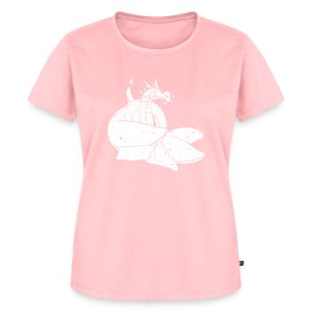 Année du Dragon 2024 - T-shirt Premium bio Femme - rose - Devant - AI Model Female 172 dark (172cm)