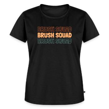 Schauspieler Kader - Frauen Premium Bio T-Shirt - Schwarz - Vorne - Selfina (174cm)