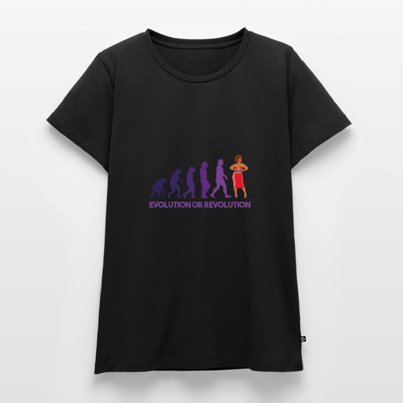 Drag Queen Evolution Oder Revolution Frauen Premium Bio T-Shirt