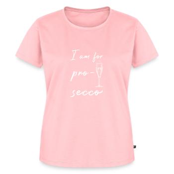 Célébration Soirée filles Prosecco Célébration - T-shirt Premium bio Femme - rose - Devant - AI Model Female 172 dark (172cm)