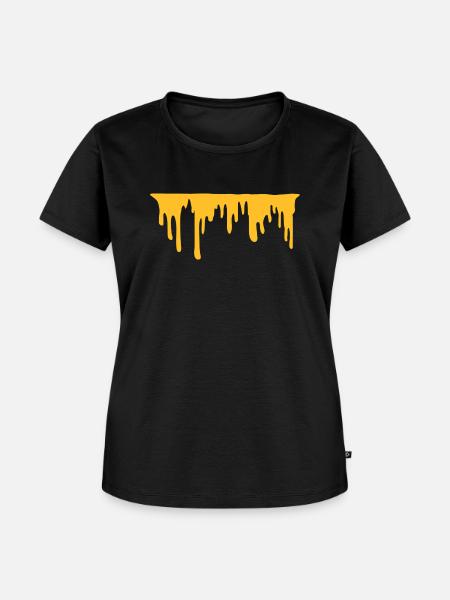 Flüssiger Honig - Frauen Premium Bio T-Shirt - Schwarz