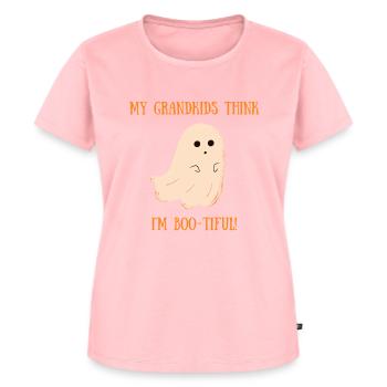 My grandkids think I'm boo-tiful! - T-shirt Premium bio Femme - rose - Devant - AI Model Female 172 dark (172cm)