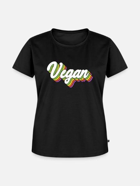 Vegan - Frauen Premium Bio T-Shirt - Schwarz