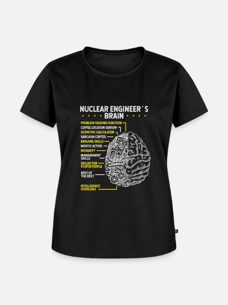 Nuclear Engineering Uranium Nuclear Engineering - Frauen Premium Bio T-Shirt - Schwarz
