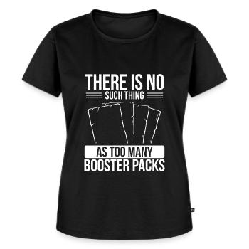 Trading Card Collecting such thing TCG Card Game - Women's Premium Organic T-shirt - black - Front - Selfina (174cm)