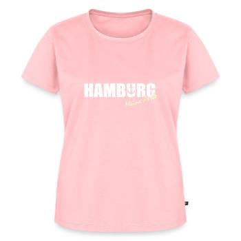 Hamburg Perle - T-shirt Premium bio Femme - rose - Devant - AI Model Female 172 dark (172cm)