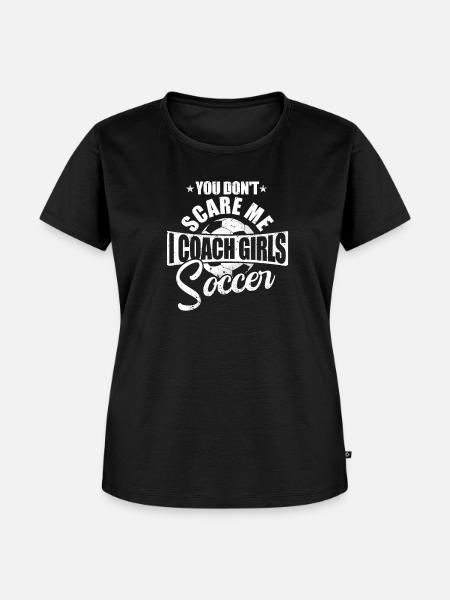 Fussballtrainer - Frauen Premium Bio T-Shirt - Schwarz