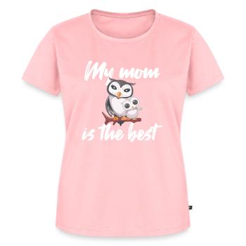 Fête des Mères - T-shirt Premium bio Femme - rose - Devant - AI Model Female 172 dark (172cm)
