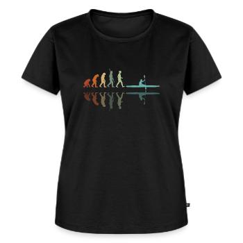 Développement de kayaks - T-shirt Premium bio Femme - noir - Devant - Selfina (174cm)