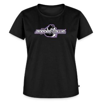 Team Border Collie - Women's Premium Organic T-shirt - black - Front - Selfina (174cm)