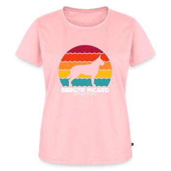 Berger de Picardie - Berger Picard - Women's Premium Organic T-shirt - rose - Front - AI Model Female 172 dark (172cm)