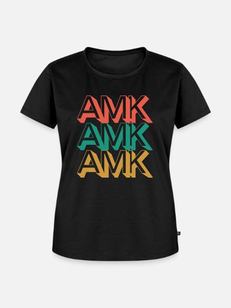 amk shirt - Frauen Premium Bio T-Shirt - Schwarz