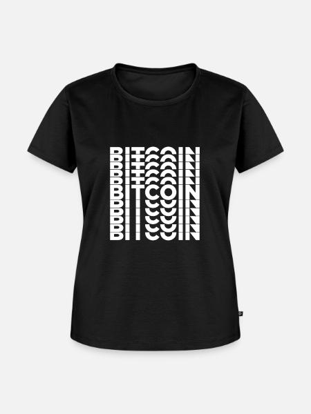 BITCOIN - Frauen Premium Bio T-Shirt - Schwarz