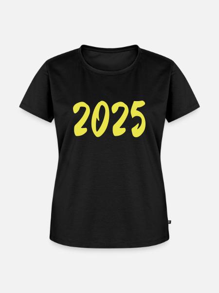 2025 - Frauen Premium Bio T-Shirt - Schwarz