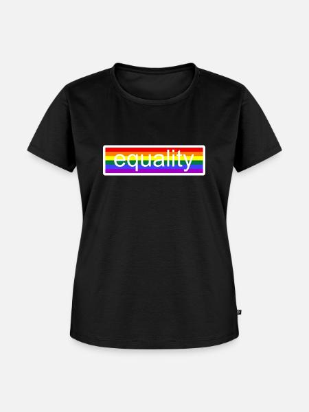 Equality - Frauen Premium Bio T-Shirt - Schwarz