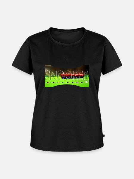 SNOOKER - maximum break - Frauen Premium Bio T-Shirt - Schwarz