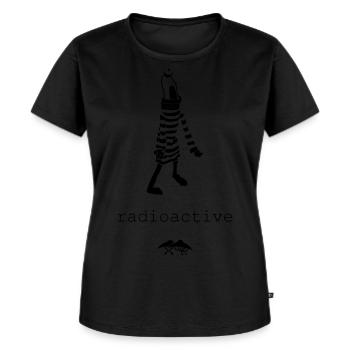 radioactive - puppet lol - Women's Premium Organic T-shirt - black - Front - Selfina (174cm)