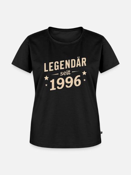 Legendär Seit 1996 - Frauen Premium Bio T-Shirt - Schwarz