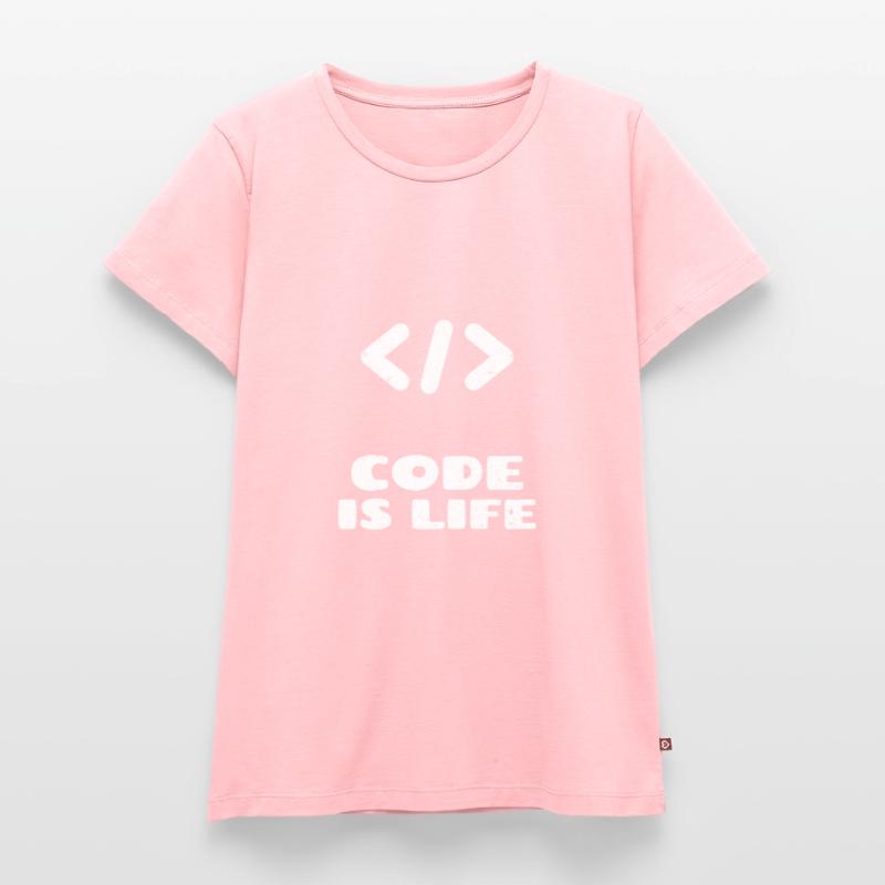 coding programmieren Programmierer Geschenk idee Frauen Premium Bio T-Shirt