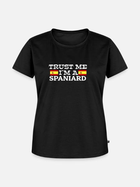 Spanien - Frauen Premium Bio T-Shirt - Schwarz