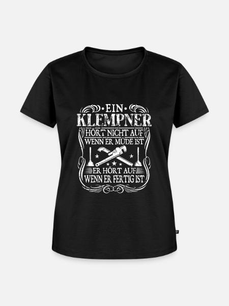 Klempner - Frauen Premium Bio T-Shirt - Schwarz