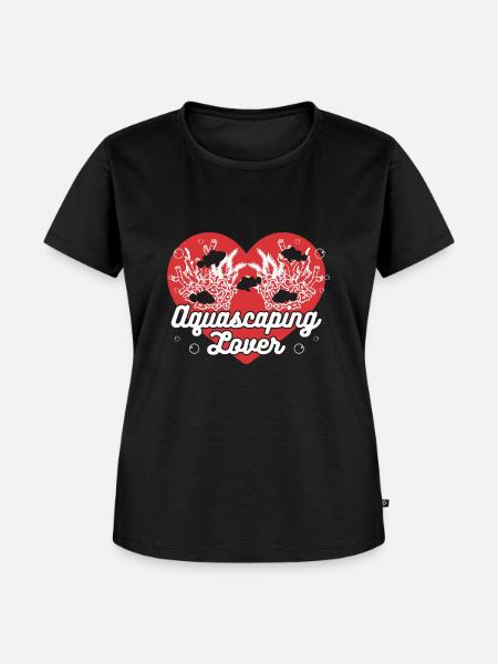Aquascaping-Liebhaber - Frauen Premium Bio T-Shirt - Schwarz