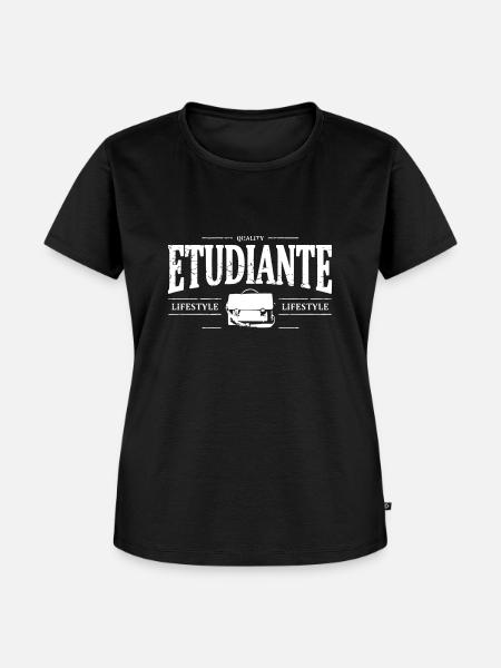 Schüler - Frauen Premium Bio T-Shirt - Schwarz
