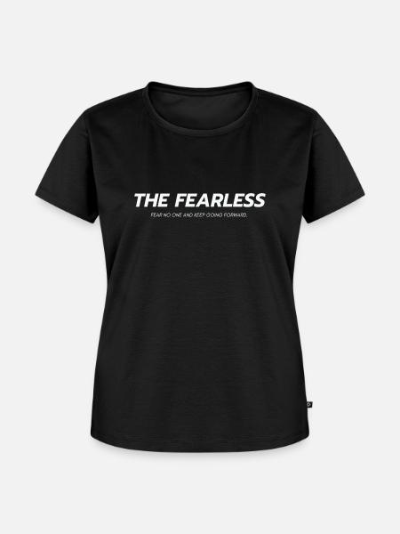 The Fearless - Frauen Premium Bio T-Shirt - Schwarz